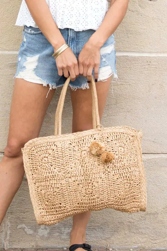 Tanya Straw Tote